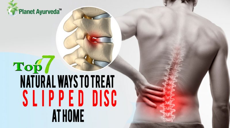 Natural Ways to treat slipped disc