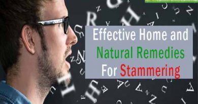 Natural Remedies For Stammering