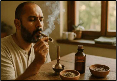 Significance of Dhumapana (Medicated Herbal Smoking) in treatment practice Dhumapana